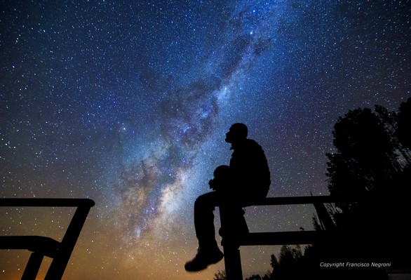 La Voie Lactée vue depuis le Salar d’Atacama