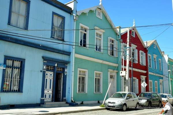 Architecture de bois et façades colorées – Cerro Alegre - Valparaíso