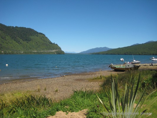 Les bords du lac Puyuhuapi – Route Australe