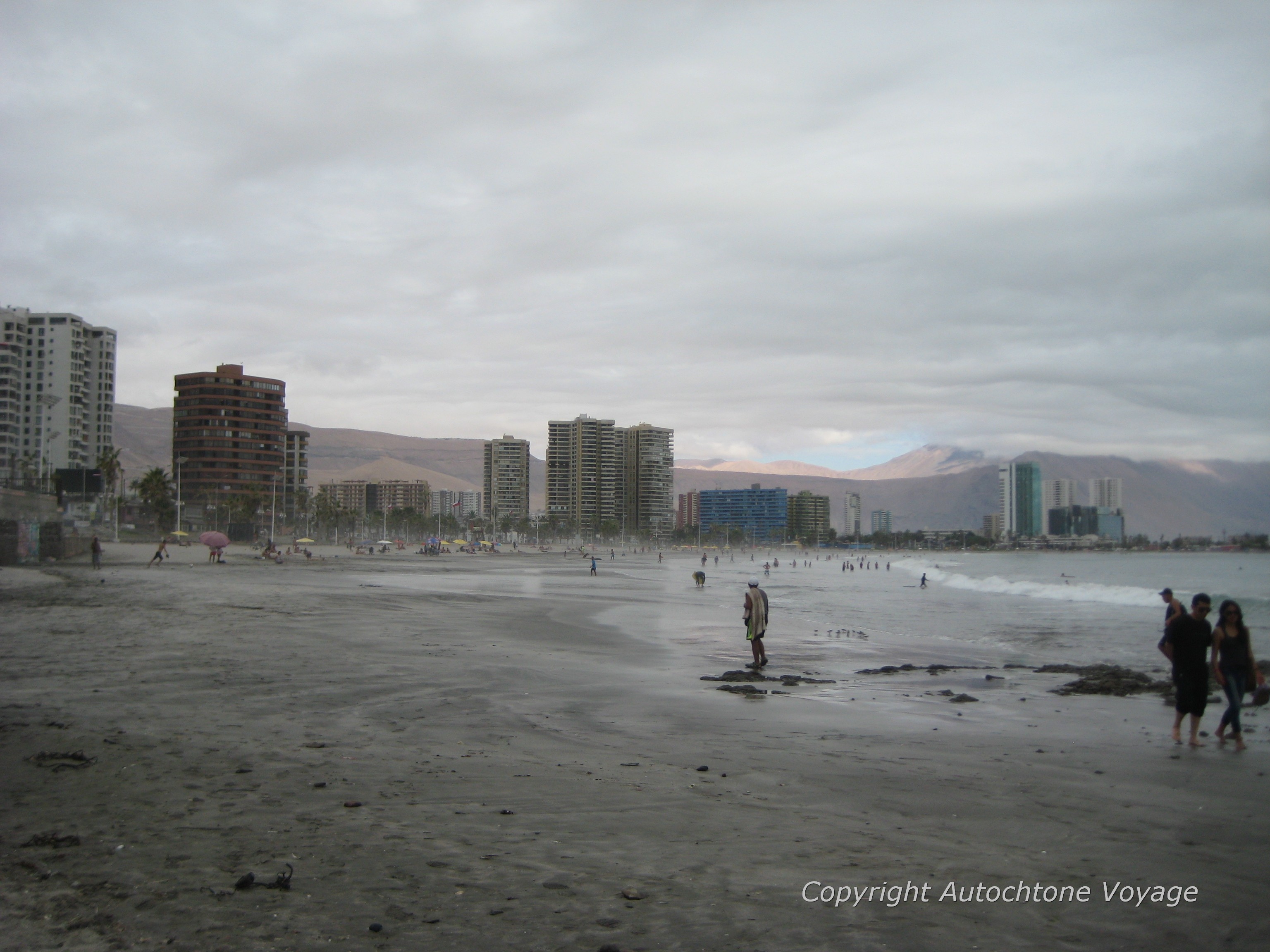 La plage de Playa Cavancha – Iquique
