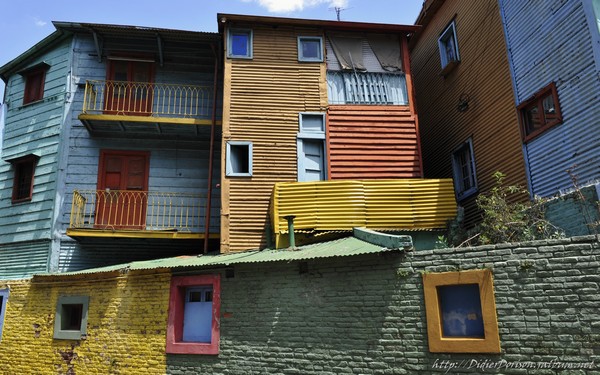 Rue Garibaldi dans le quartier de La Boca – Buenos Aires