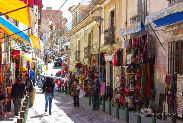 L'artisanat de la Calle Linares - La Paz