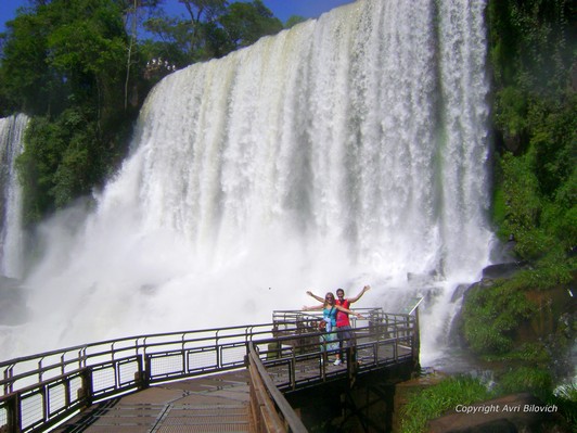 Passerelle aux pieds du Salto Bossetti – Puerto Iguazú 
