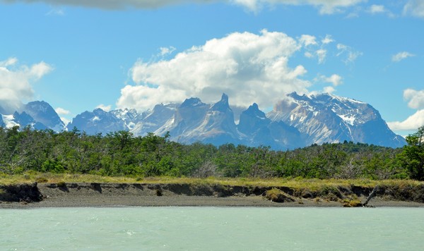 Navigation en zodiac à Torres del Paine